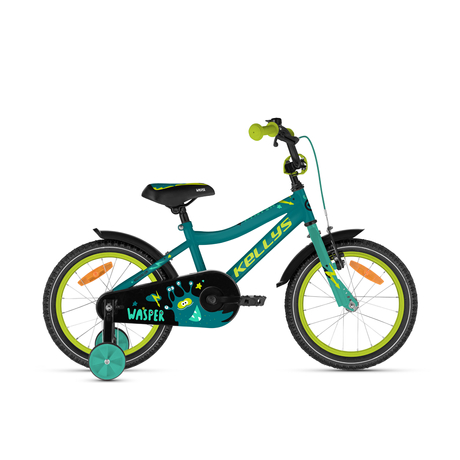 KELLYS Wasper 16-os gyerek kerékpár 2022 - zöldeskék