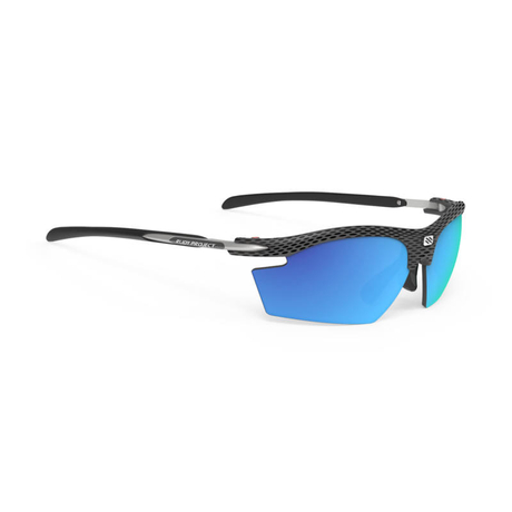Rudy Project RYDON sportszemüveg, karbon mintás - polarizált Multilaser kék lencsével