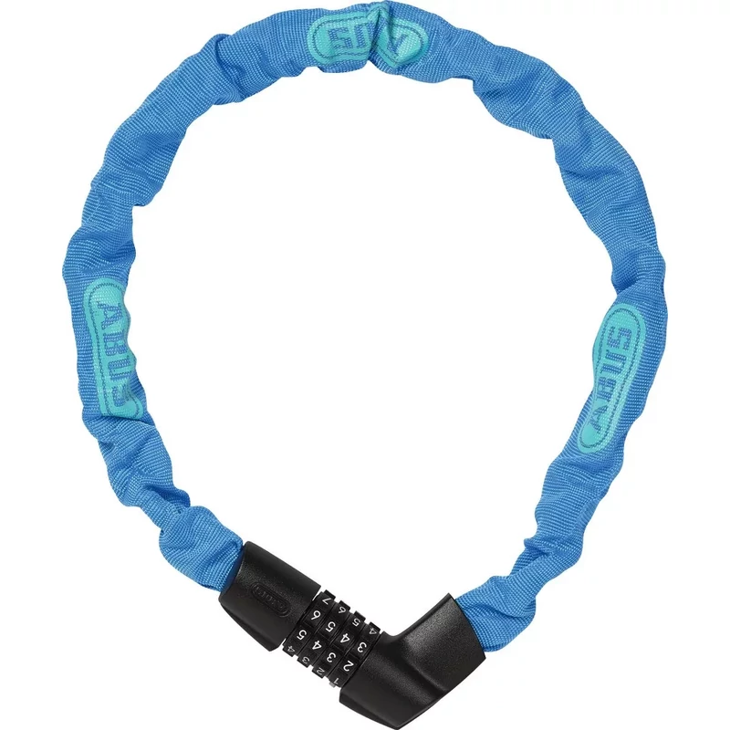 ABUS Tresor Neon 1385 láncos kerékpár lakat - kék