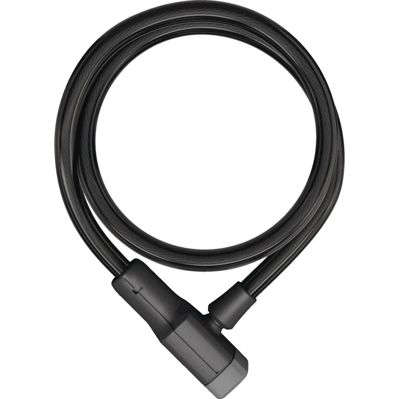ABUS Racer 6412K spirál kerékpár lakat - fekete - 85 cm