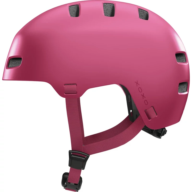 ABUS Xoxo kerékpáros sisak - mono piros