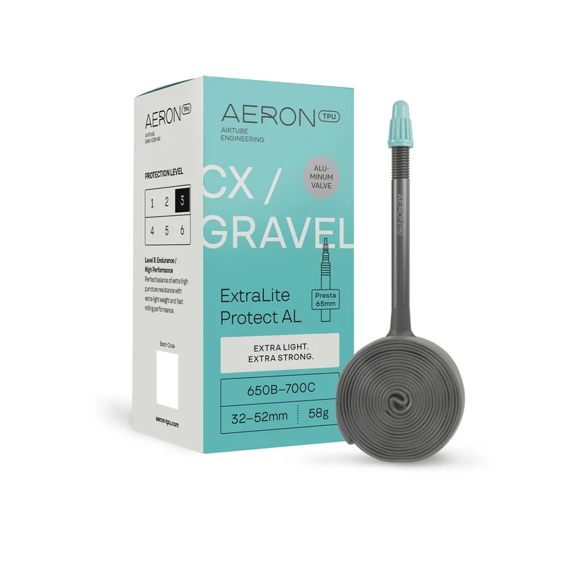 AERON CX/Gravel ExtraLite Protect AL kerékpár belső gumi - SV65