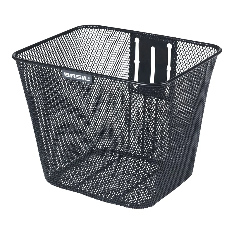 BASIL Bilbao FM kerékpár kosár - fekete