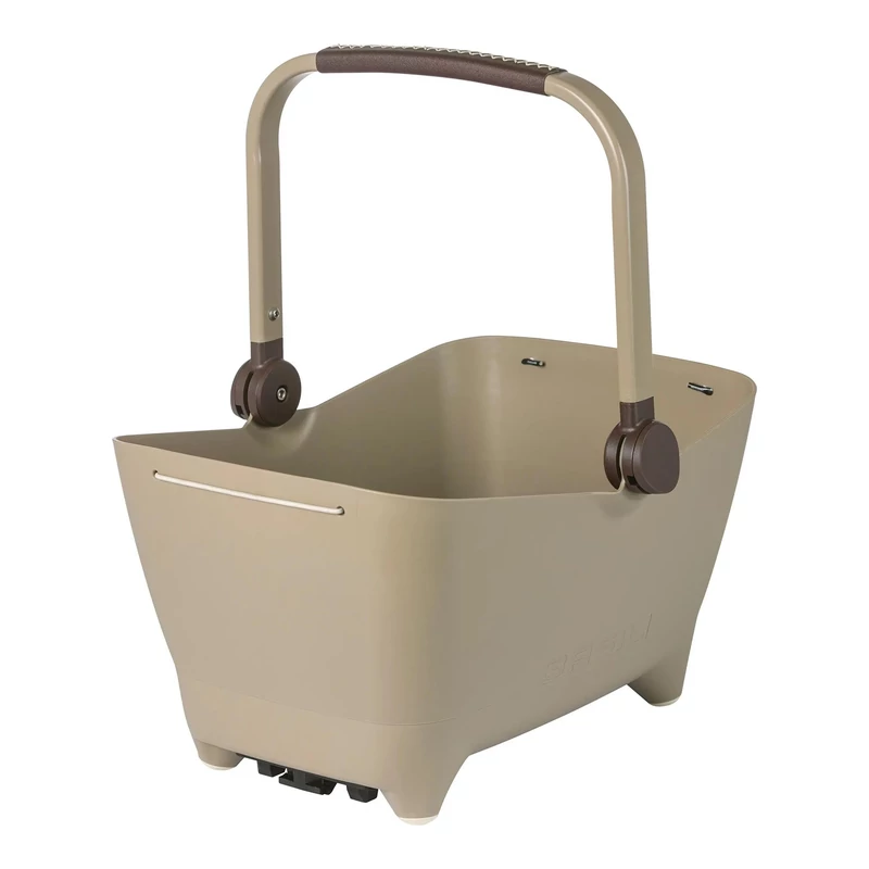 BASIL Buddy MIK kerékpár kisállatszállító kosár - barna