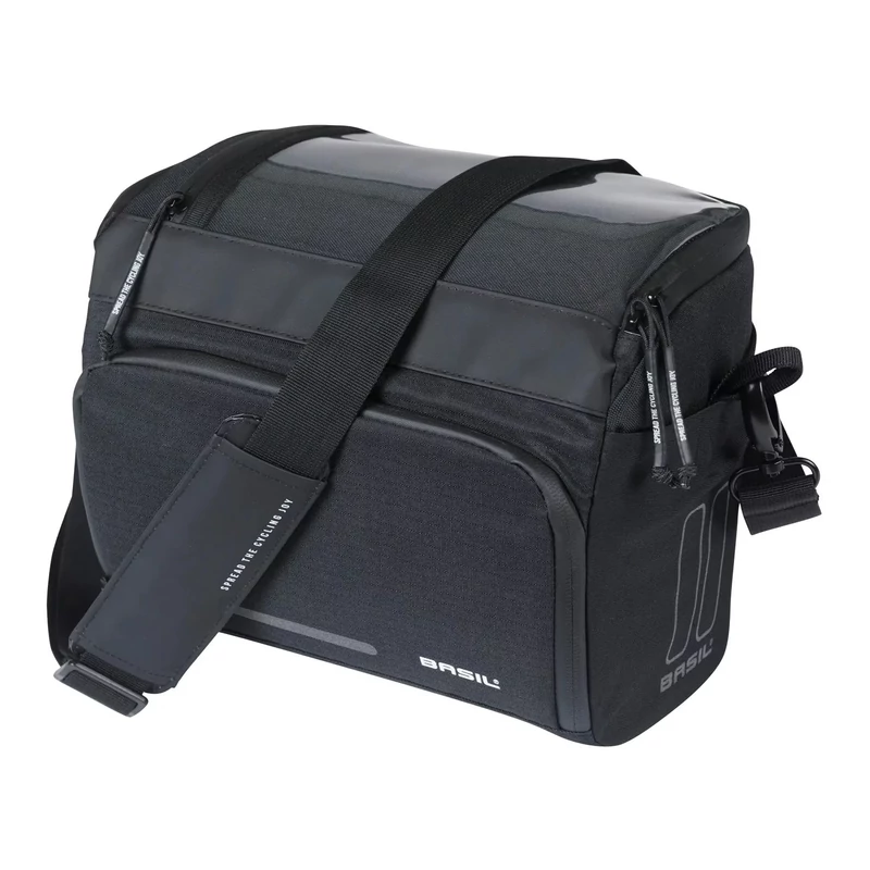 BASIL Move kerékpár kormánytáska - fekete