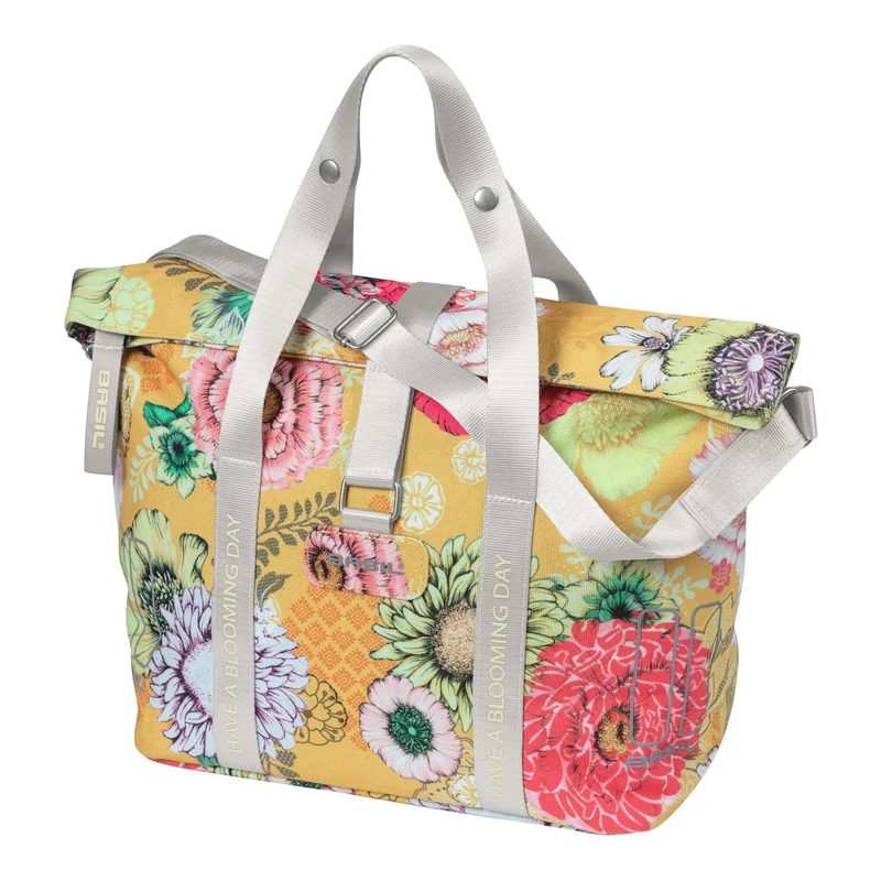 BASIL Bloom Field Handbag kerékpár oldaltáska - sárga