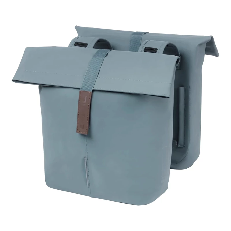 BASIL City Double Vegan kerékpár oldaltáska - kék