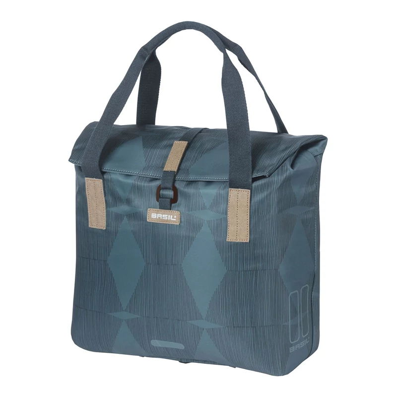 BASIL Elegance Shopper kerékpár oldaltáska - kék