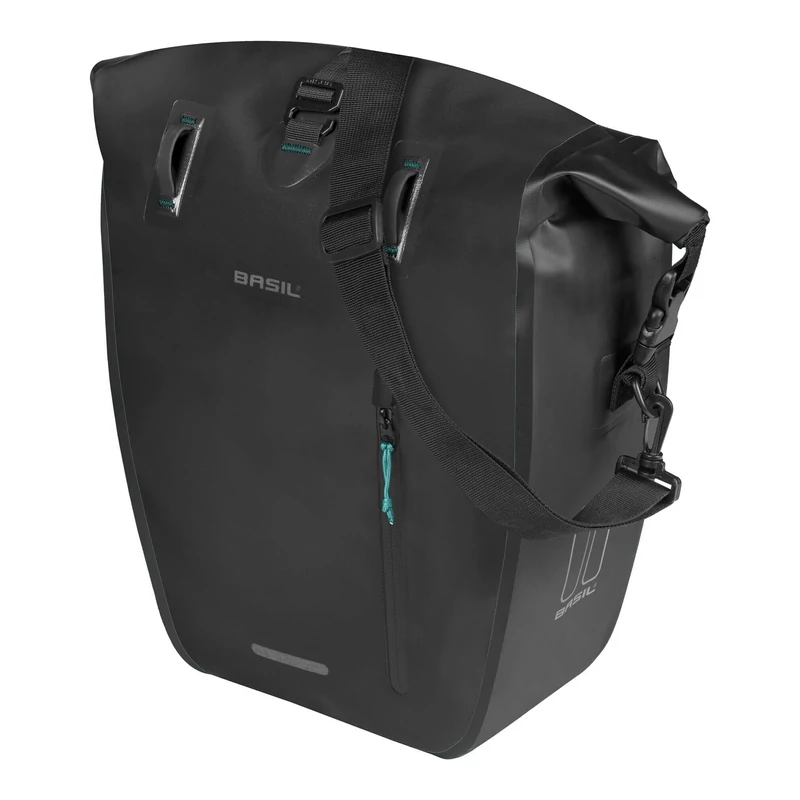 BASIL Rivo MIK kerékpár oldaltáska - fekete
