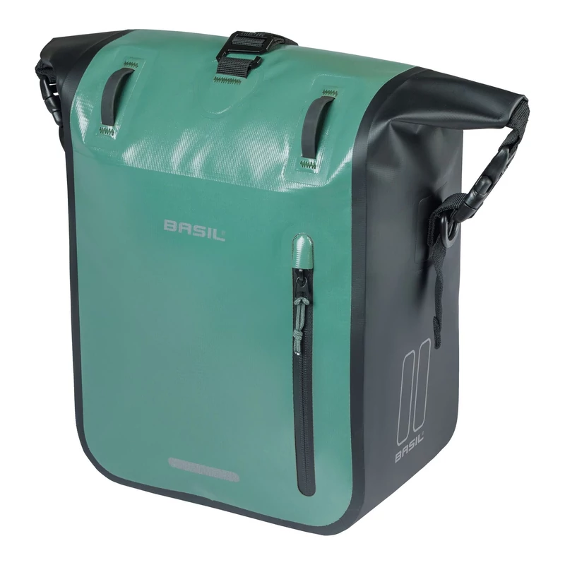 BASIL Rivo MIK kerékpár oldaltáska - zöld