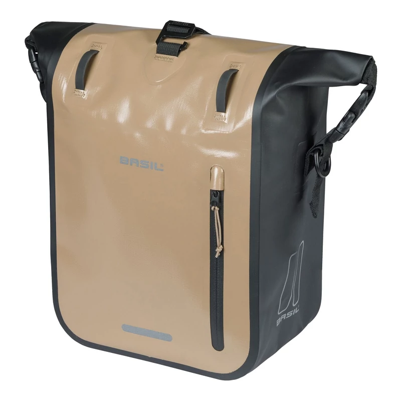 BASIL Rivo MIK kerékpár oldaltáska - homok