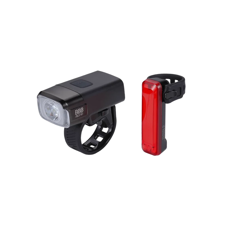 BBB BLS-165 NanoStrike 600 Combo USB töltős kerékpár lámpa szett - 600/20 lumen