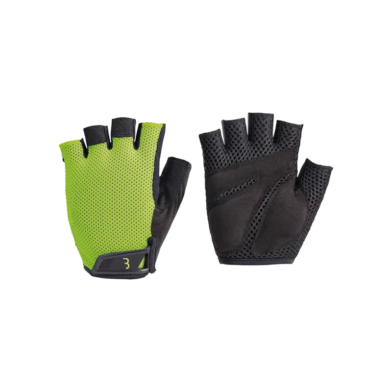 BBB CoolDown kerékpáros kesztyű - sárga