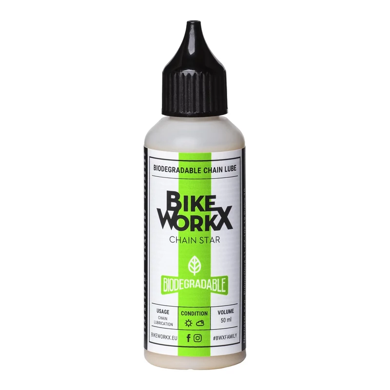 BIKEWORKX Chain Star Biodegradable kerékpár láncolaj - 50 ml