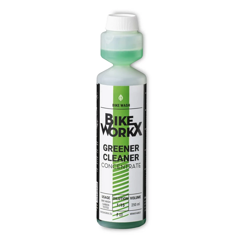 BIKEWORKX Greener Cleaner Concentrate kerékpár tisztítószer - 250 ml