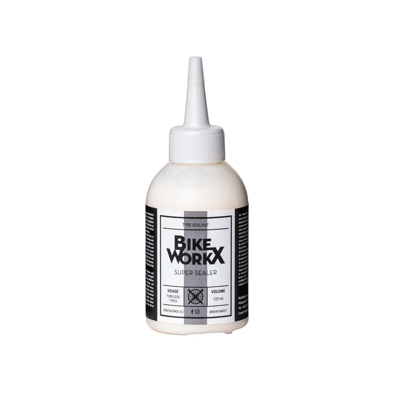 BIKEWORKX Super Sealer tubeless folyadék - 125 ml