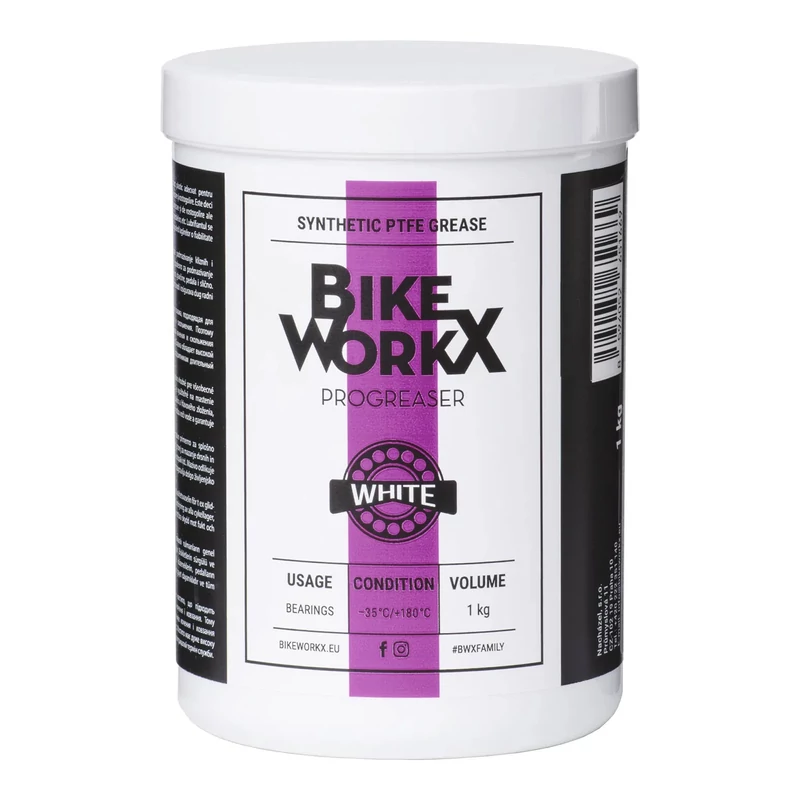 BIKEWORKX Progreaser White kerékpár kenőzsír