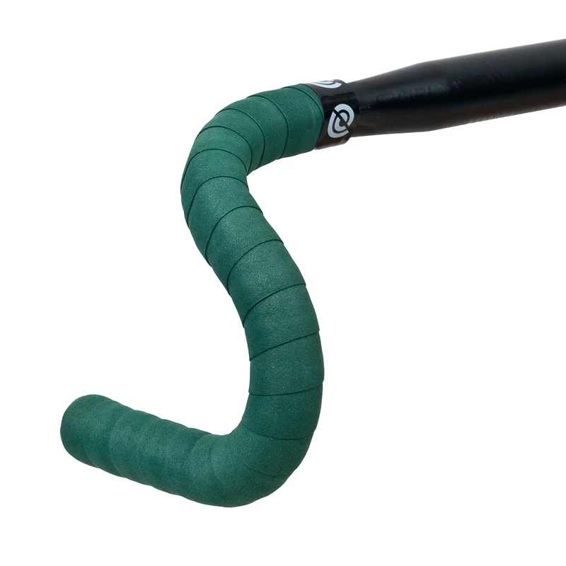 BikeRibbon Cork kerékpár kormánybandázs - sötétzöld