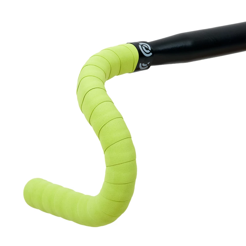 BikeRibbon Cork kerékpár kormánybandázs - világoszöld