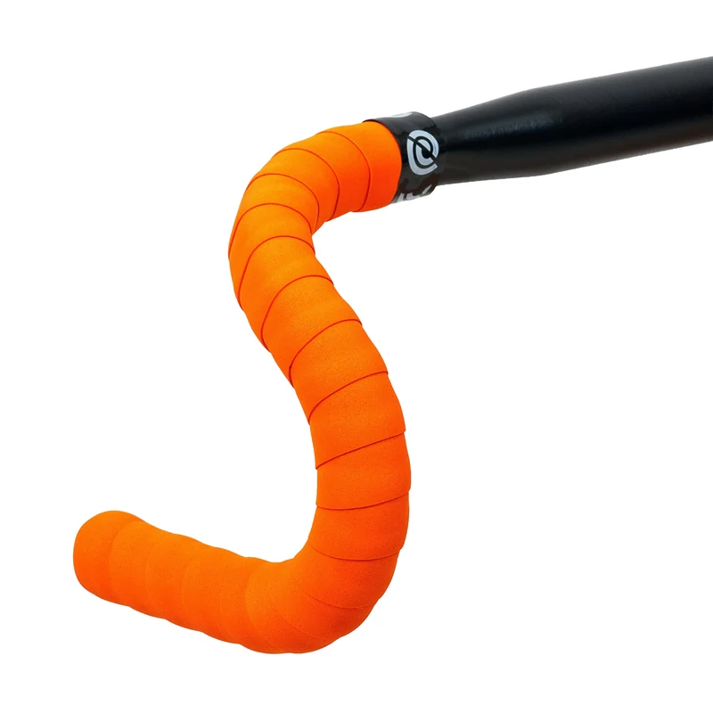 BikeRibbon Cork kerékpár kormánybandázs - narancs