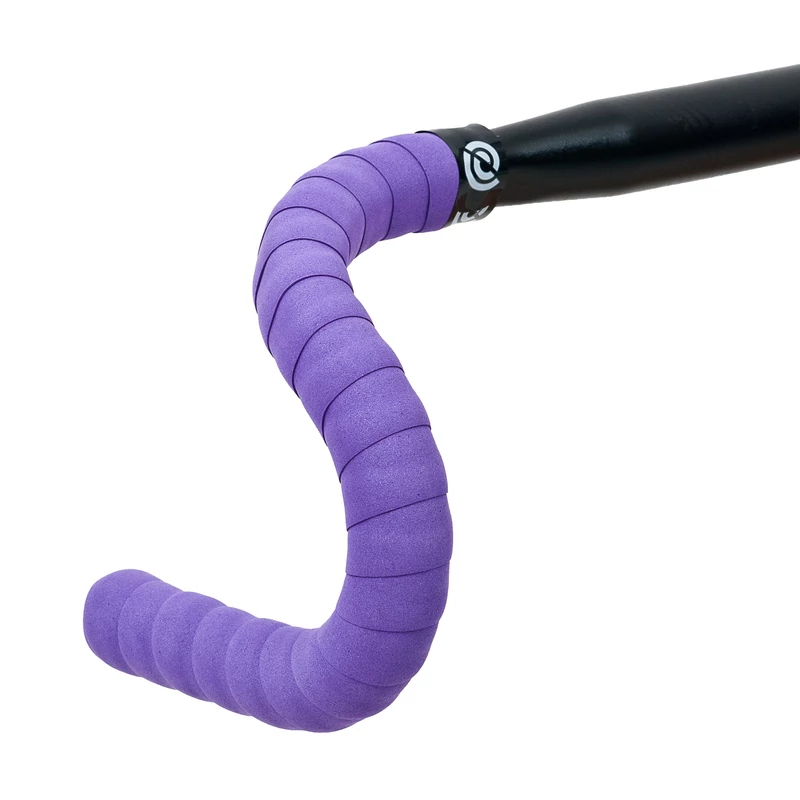 BikeRibbon Cork kerékpár kormánybandázs - lila