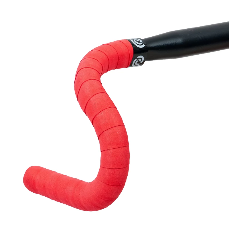 BikeRibbon Cork kerékpár kormánybandázs - piros