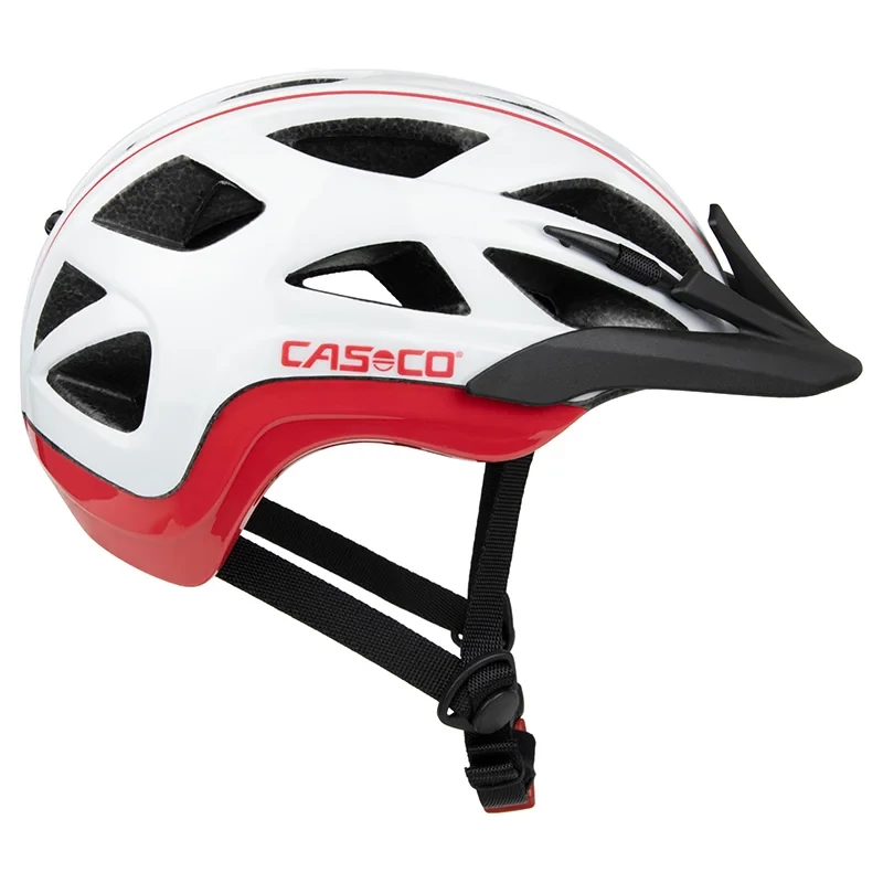 CASCO Activ 2 NextGen gyerek kerékpáros sisak - fehér/piros