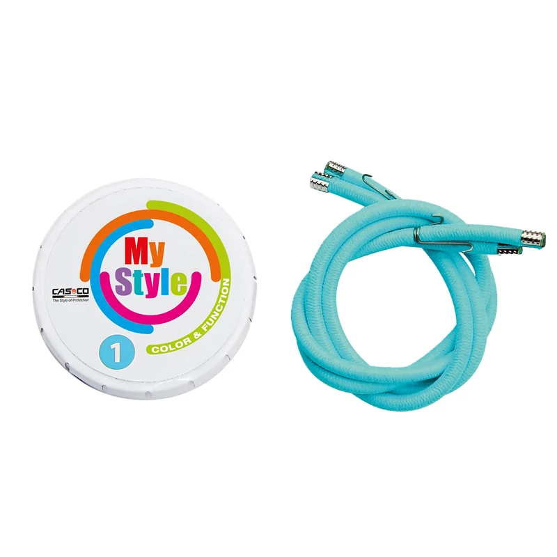 CASCO MyStyle kerékpáros sisak díszcsík - türkiz