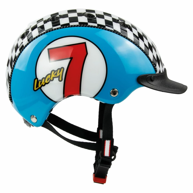 CASCO Mini 2 gyerek kerékpáros sisak - lucky 7