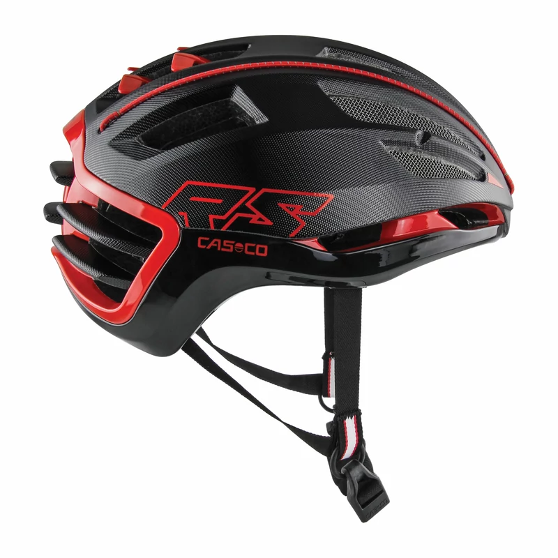 CASCO SPEEDairo 2 kerékpáros sisak - fekete/piros