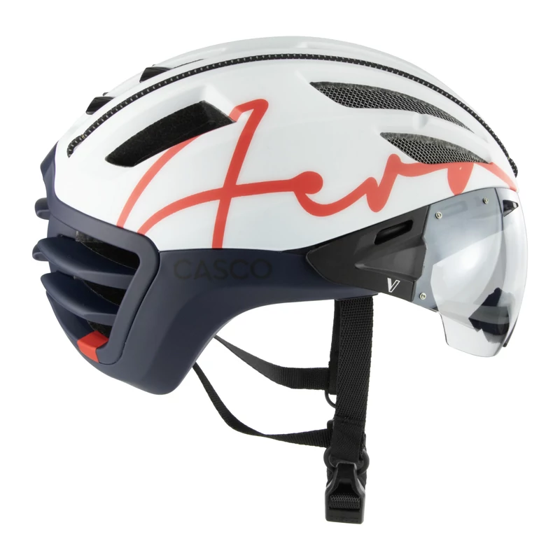 CASCO SPEEDairo kerékpáros sisak - fehér/kék