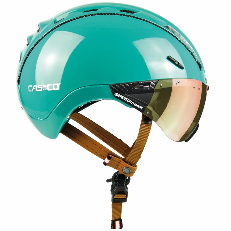 CASCO Roadster Plus kerékpáros sisak - jáde zöld