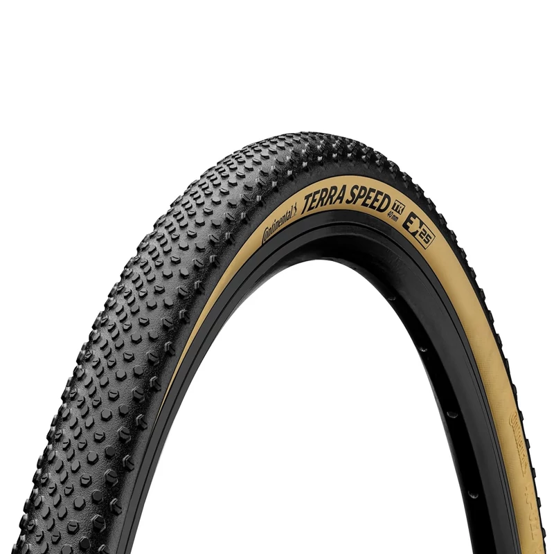 CONTINENTAL Terra Speed kerékpár külső gumi - krémszínű
