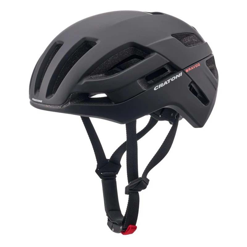 CRATONI Gravoq kerékpáros sisak - fekete