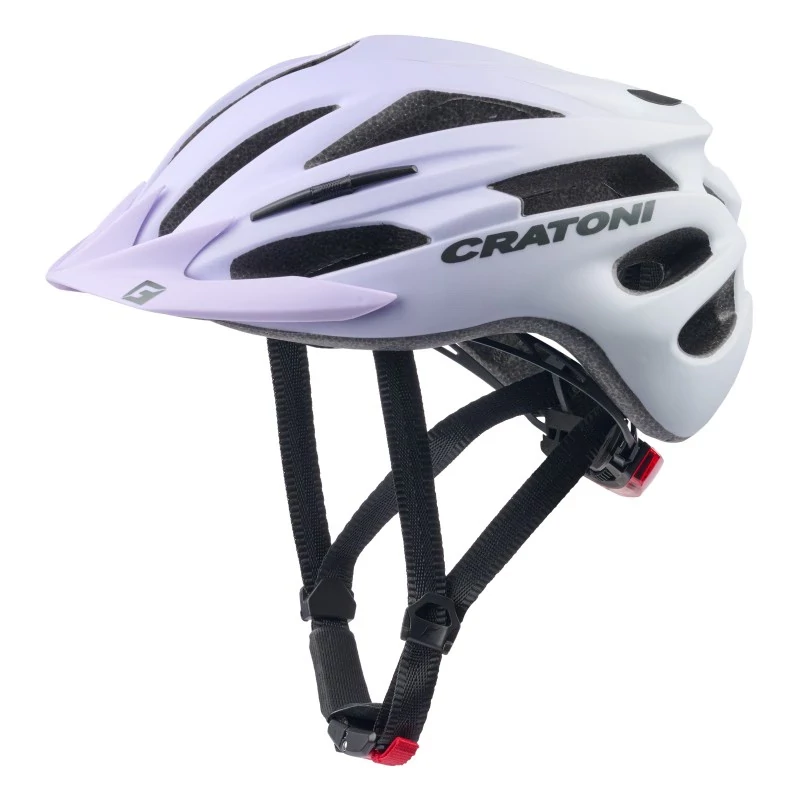 CRATONI Pacer JR. kerékpáros sisak - levendula/fehér