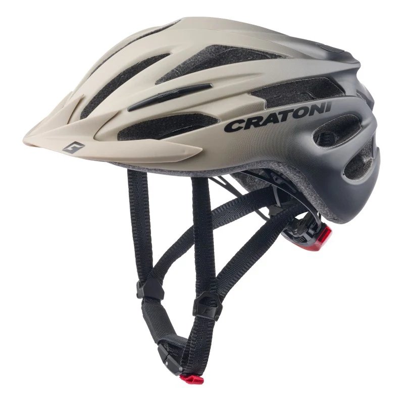 CRATONI Pacer JR. kerékpáros sisak - homok/fekete