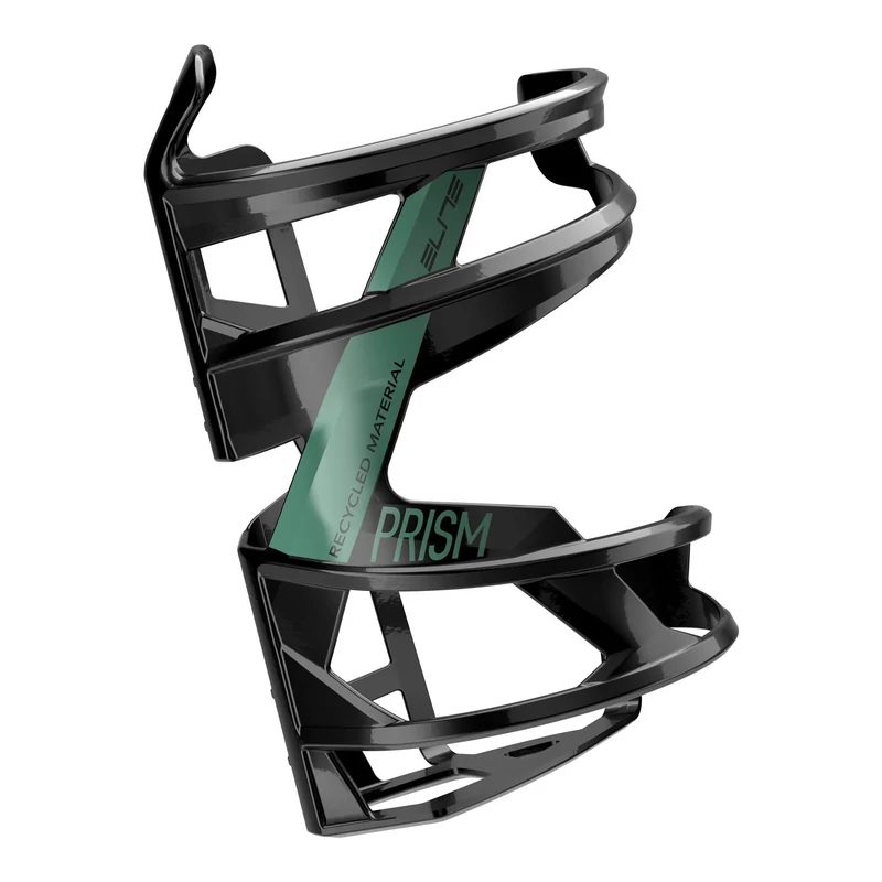ELITE Prism Recycled kerékpár kulacstartó - fekete/zöld