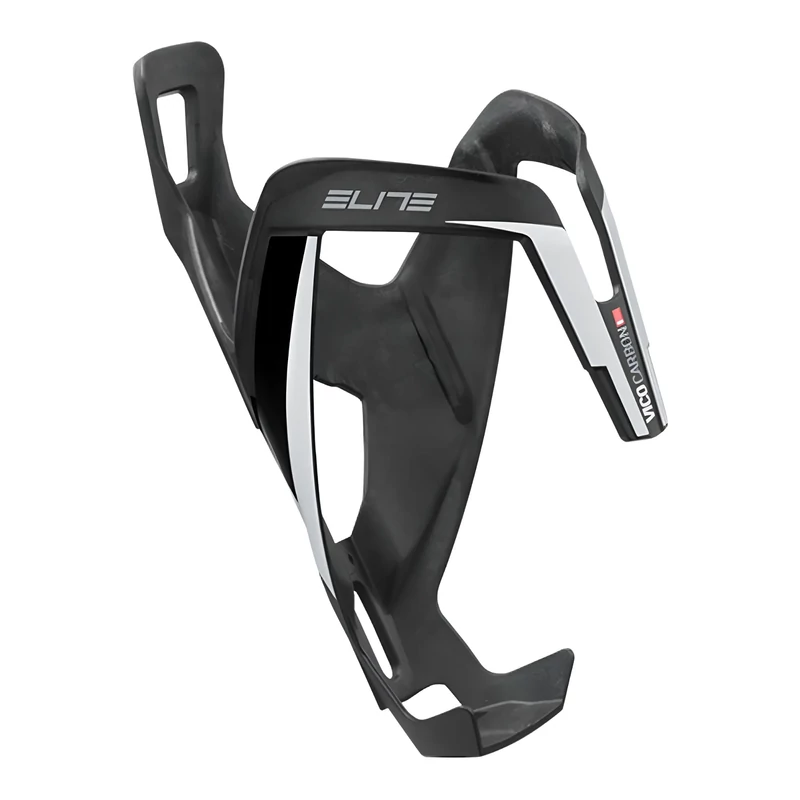 ELITE Vico Carbon kerékpár kulacstartó - fehér