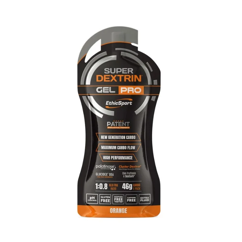 EthicSport Super Dextrin Pro energia gél - narancs