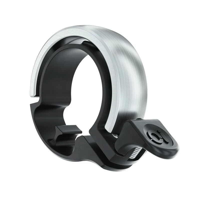 KNOG Oi Classic kerékpáros csengő - nagy - ezüst