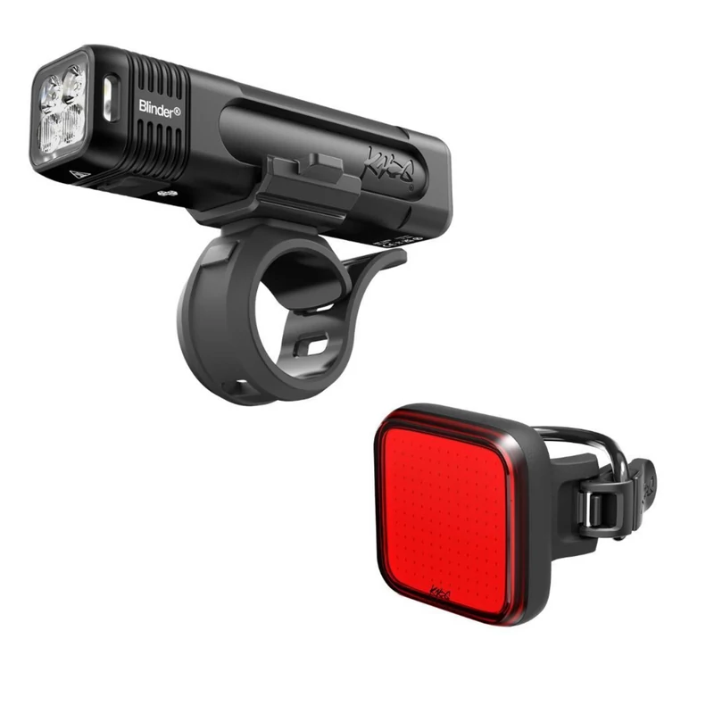 KNOG Blinder 700 &amp;amp; Square kerékpár lámpa szett