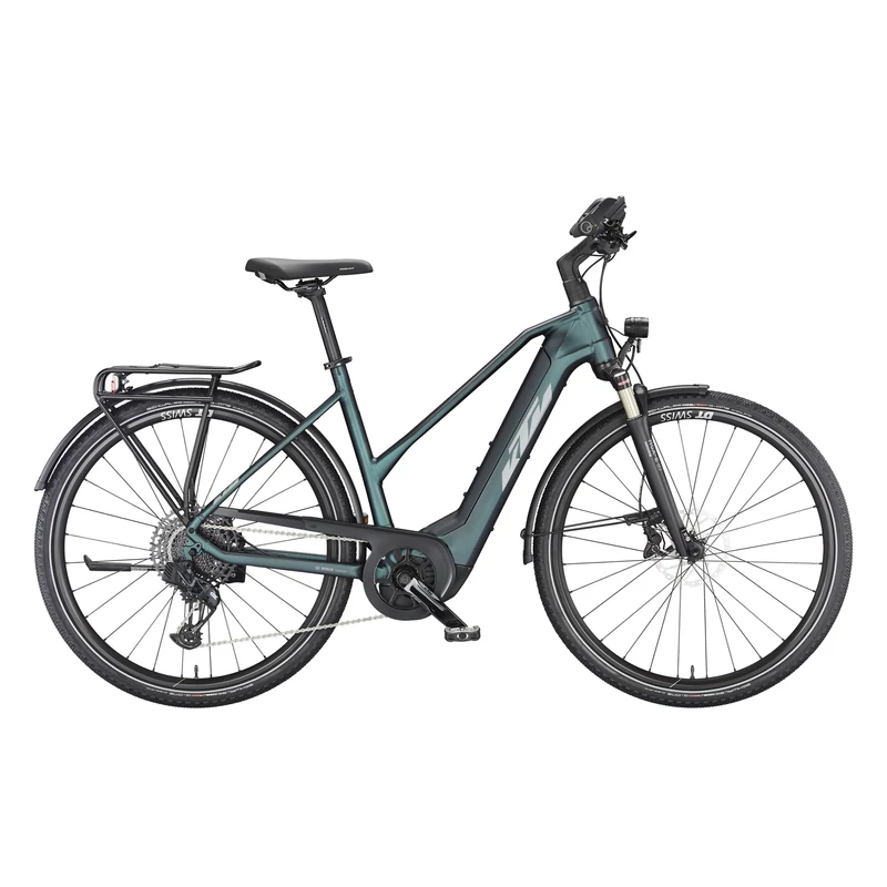 KTM Macina Sport 710 D elektromos trekking kerékpár 2023 - zöld - 46