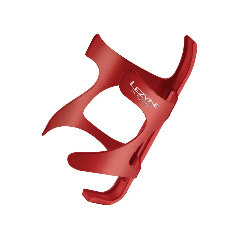 LEZYNE CNC Aluminum kerékpár kulacstartó - piros