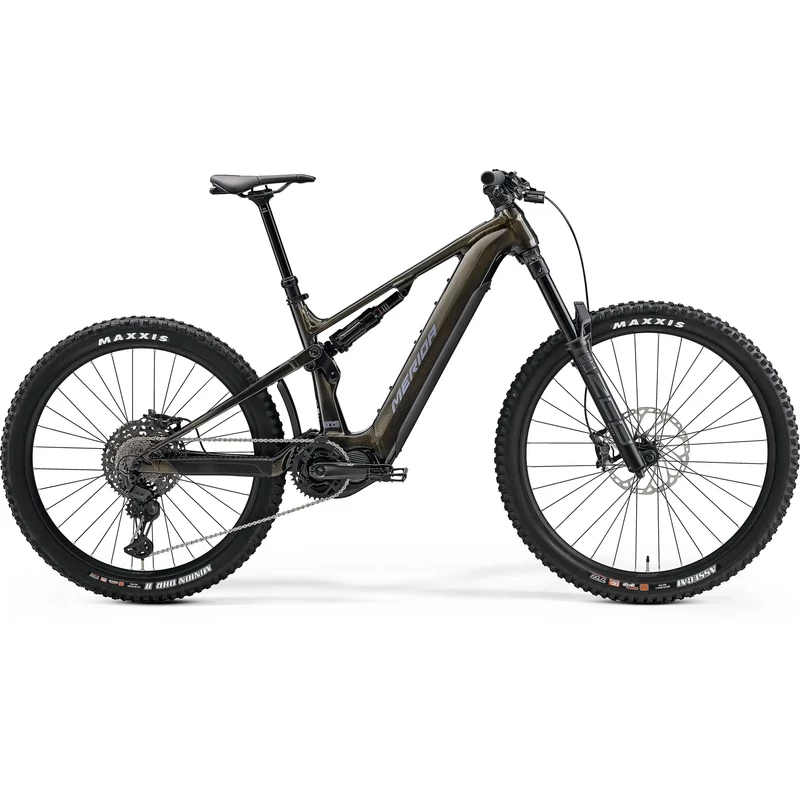 MERIDA eONE-SIXTY 875 elektromos MTB kerékpár 2024 - arany