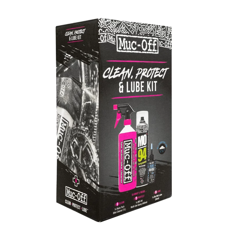 Muc-Off Clean Protect &amp;amp; Lube Kit kerékpár tisztító-ápoló-olajzó szett - nedves