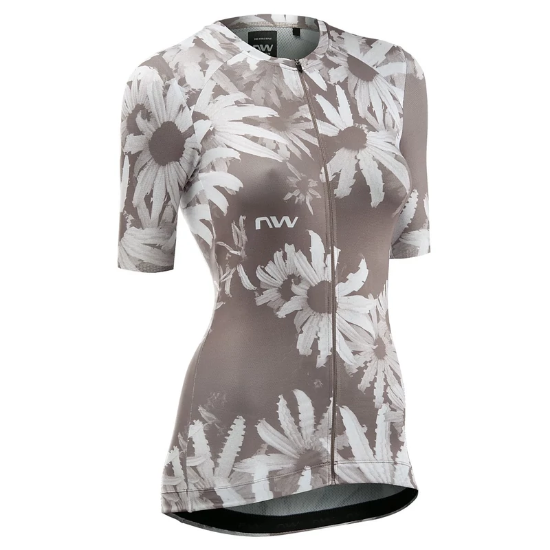 NORTHWAVE Blade WMN rövid ujjú kerékpáros mez - homok