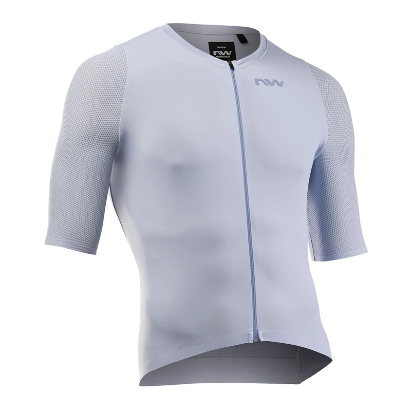 NORTHWAVE Extreme rövid ujjú kerékpáros mez - jégszürke - S