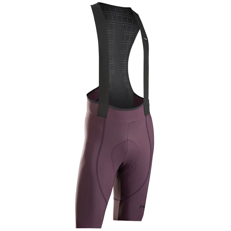 NORTHWAVE Fast kerékpáros rövidnadrág - bordó