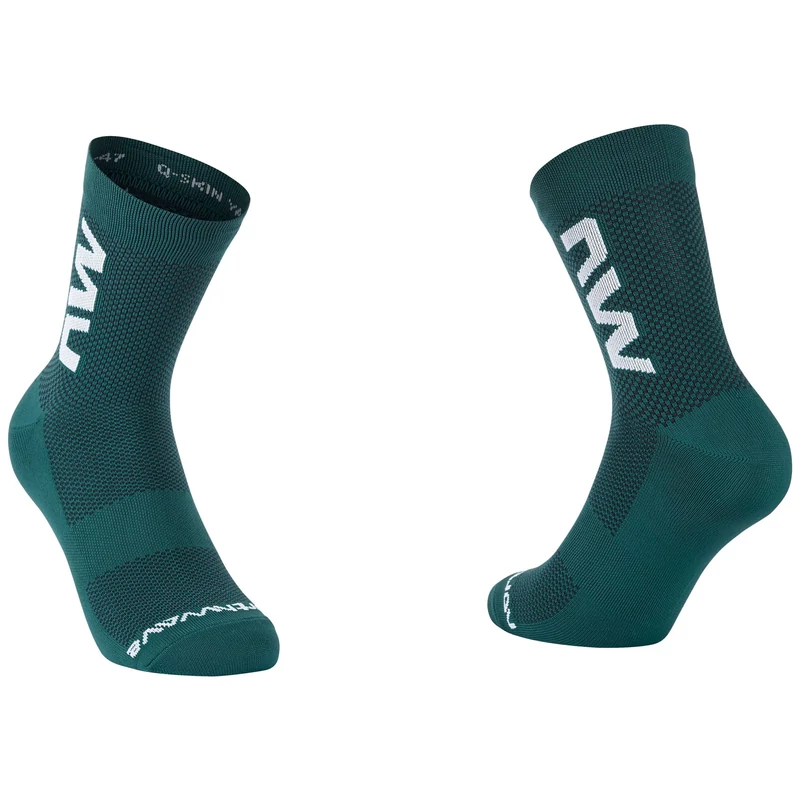 NORTHWAVE Extreme Air Mid kerékpáros zokni - petróleum