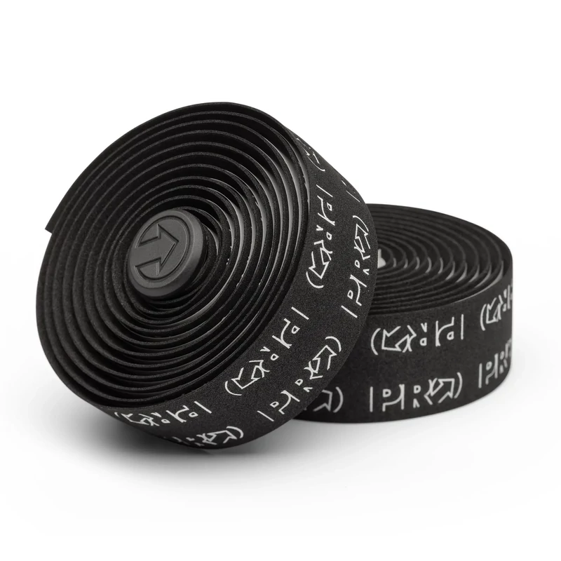 PRO Peaked Performance kerékpár kormánybandázs - fekete/fehér